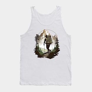 Trailblazing Adventures Mountain Hiking Tank Top